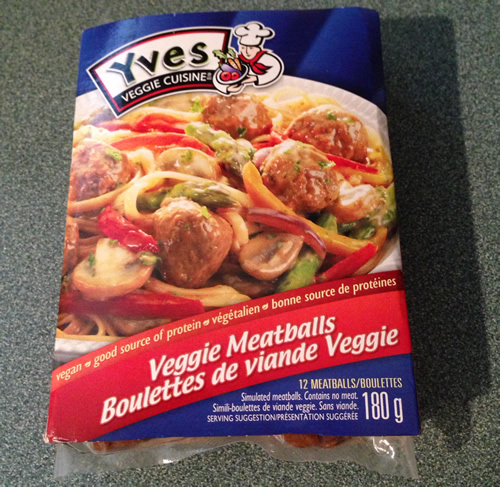 Yves Veggie Cuisine Veggie Meatballs - photo by Laurel Regan