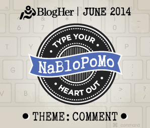 NaBloPoMo June 2014