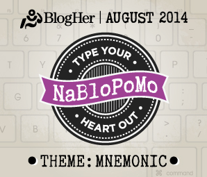 NaBloPoMo August 2014
