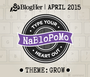 NaBloPoMo April 2015